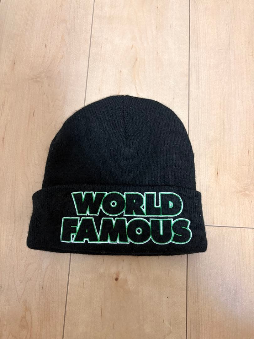 帽子 supreme WORLD FAMOUS beanie