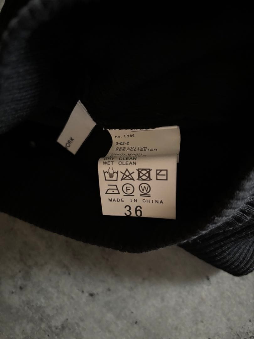 フレームワーク レギンス付きスカート ブラック 36