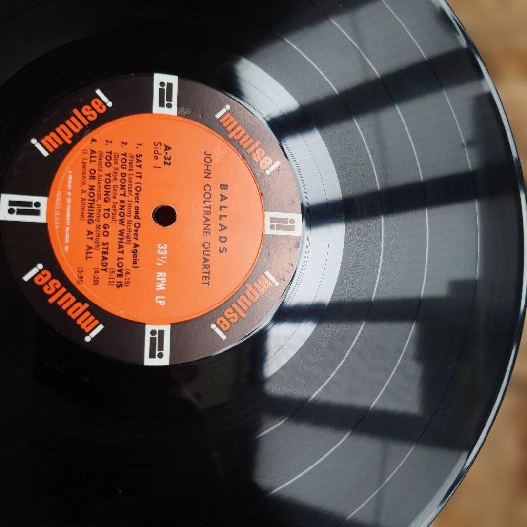 US盤John Coltrane Quartet Ballads