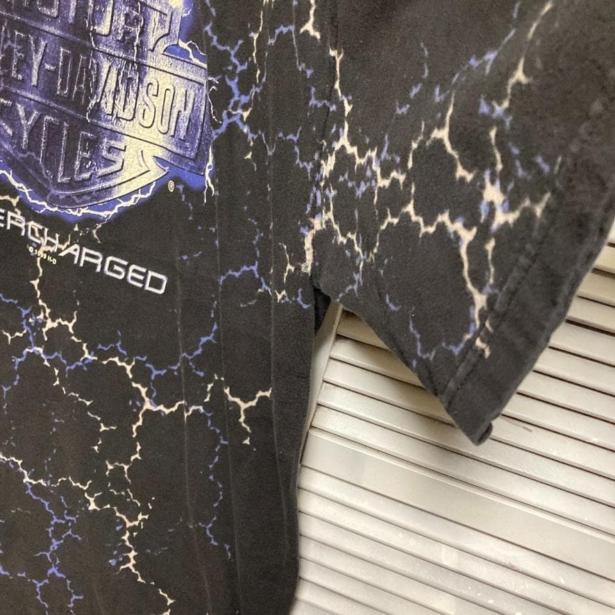 CBBB ハーレー Tシャツ USA製 90s ダビッドソン ライトニング