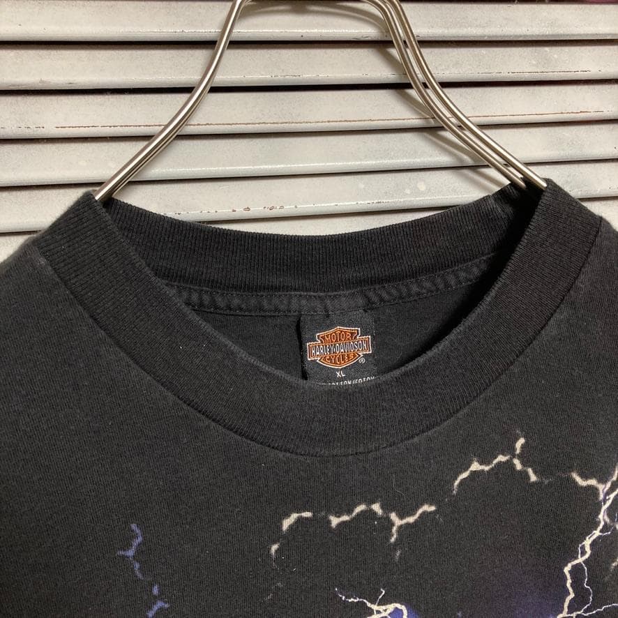 CBBB ハーレー Tシャツ USA製 90s ダビッドソン ライトニング