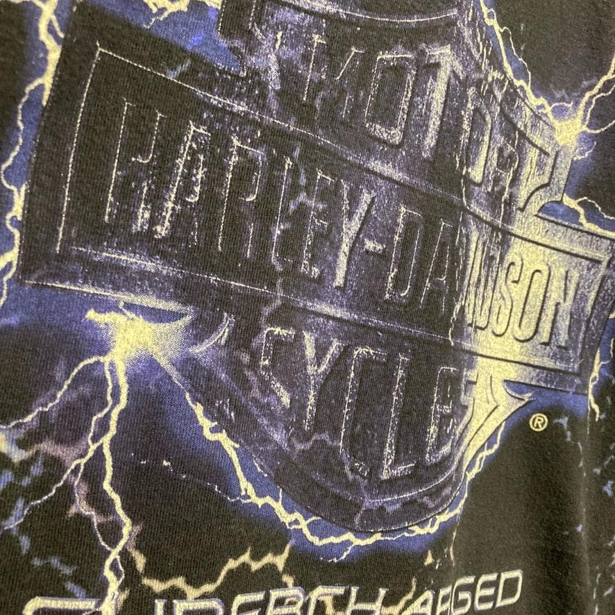 CBBB ハーレー Tシャツ USA製 90s ダビッドソン ライトニング