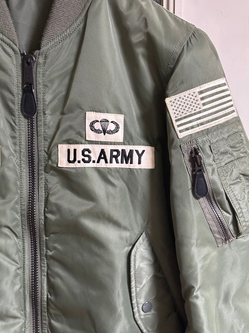 ジャケット・アウター AVIREX MA-1 U.S. ARMY 101st AIRBORNE