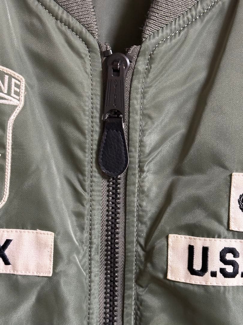 ジャケット・アウター AVIREX MA-1 U.S. ARMY 101st AIRBORNE