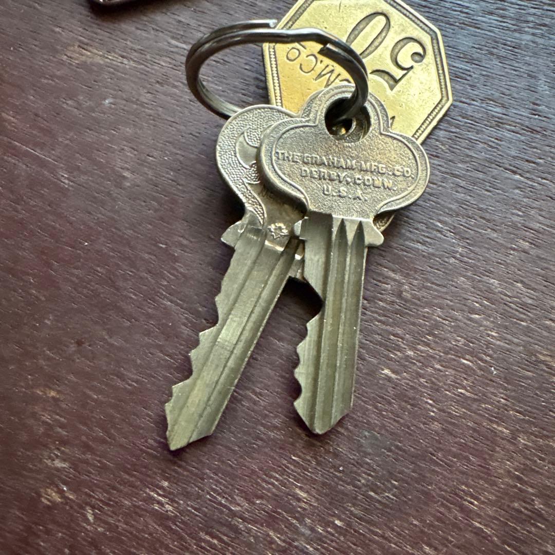 アンティーク雑貨 US VINTAGE KEY-CHAIN