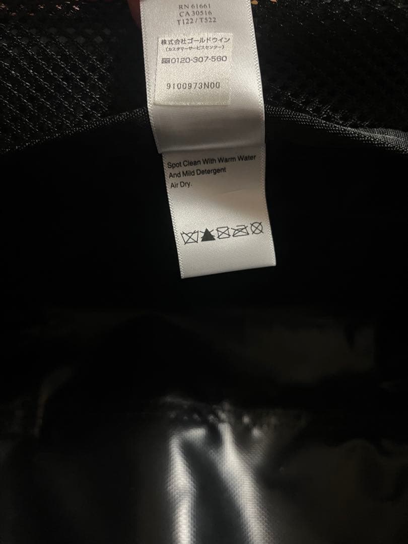 THE NORTH FACE ボストンバッグ 黒 BC Duffel XS