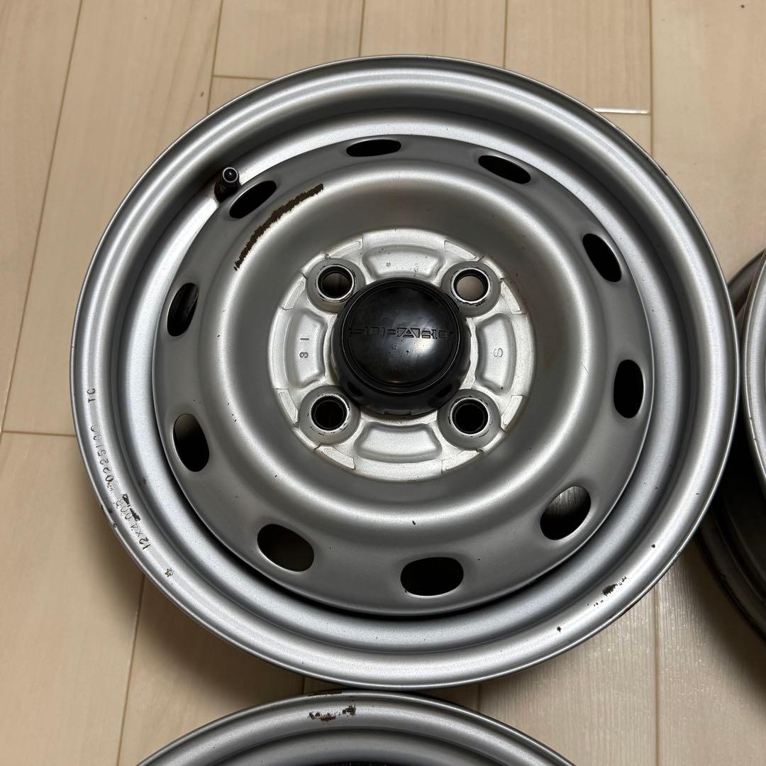 SUBARU サンバー純正ホイール 程度良好 12インチ KV KS TT TW