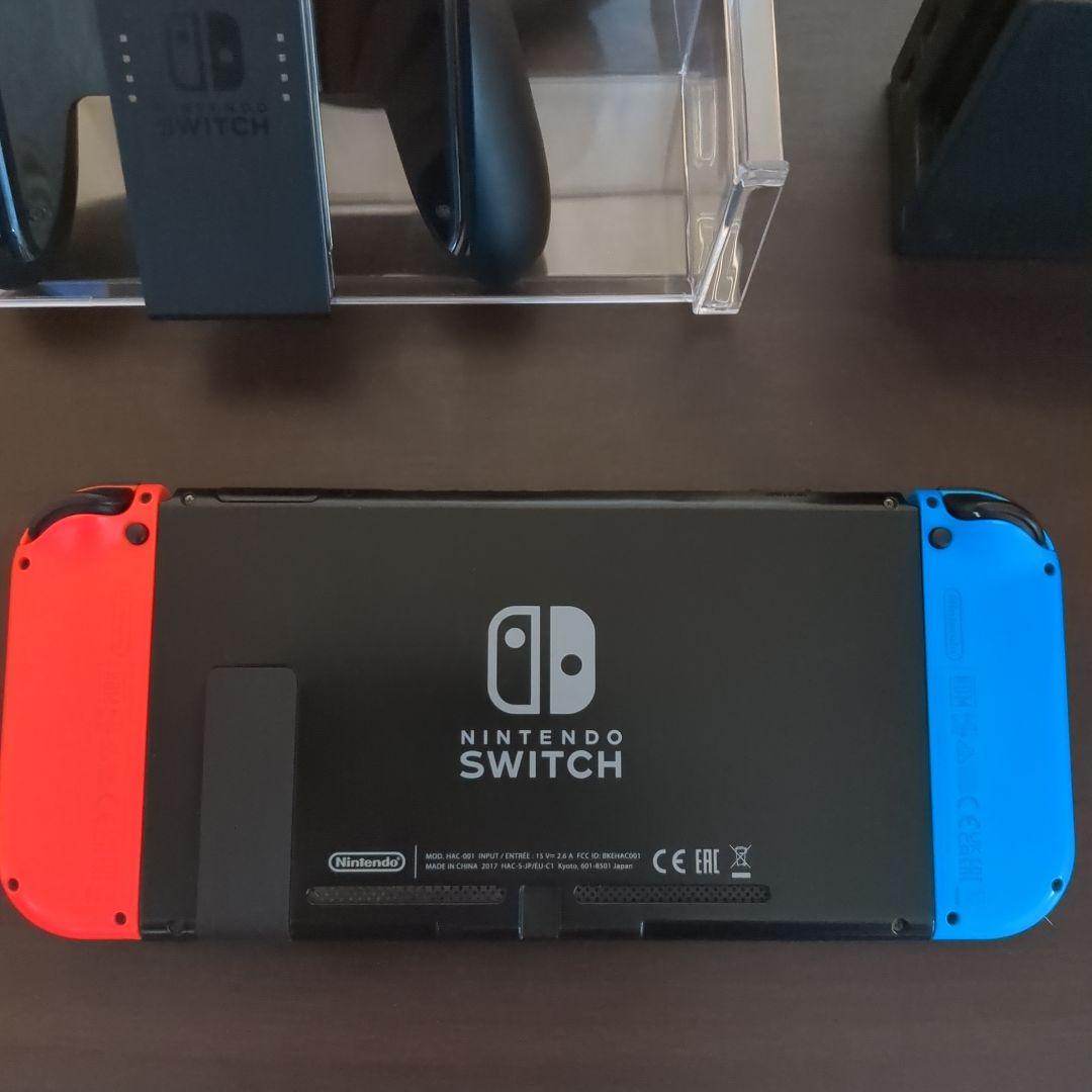 Nintendo Switch 青/赤 Joy-Con 本体 + どうぶつの森