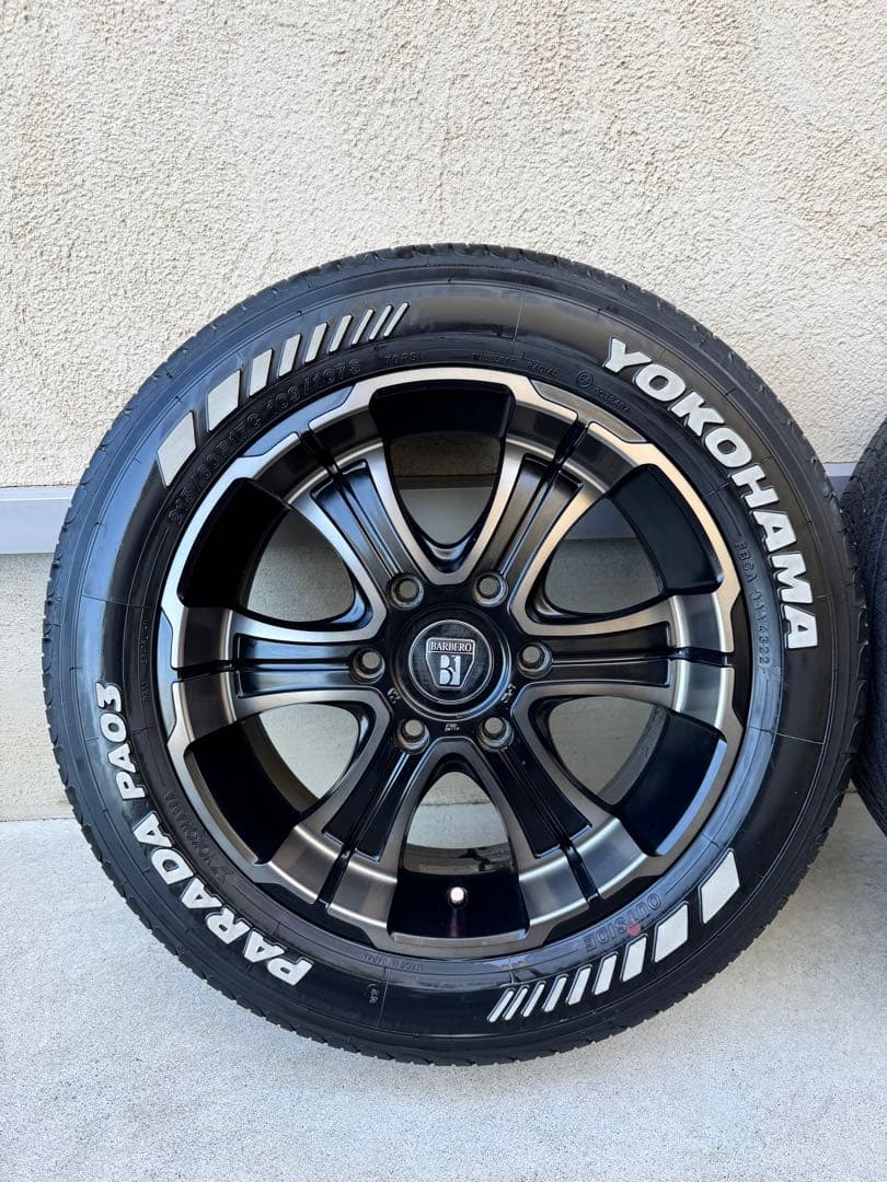 BARBERO W-DEEPS 17x6.5 +38 ハイエース200系