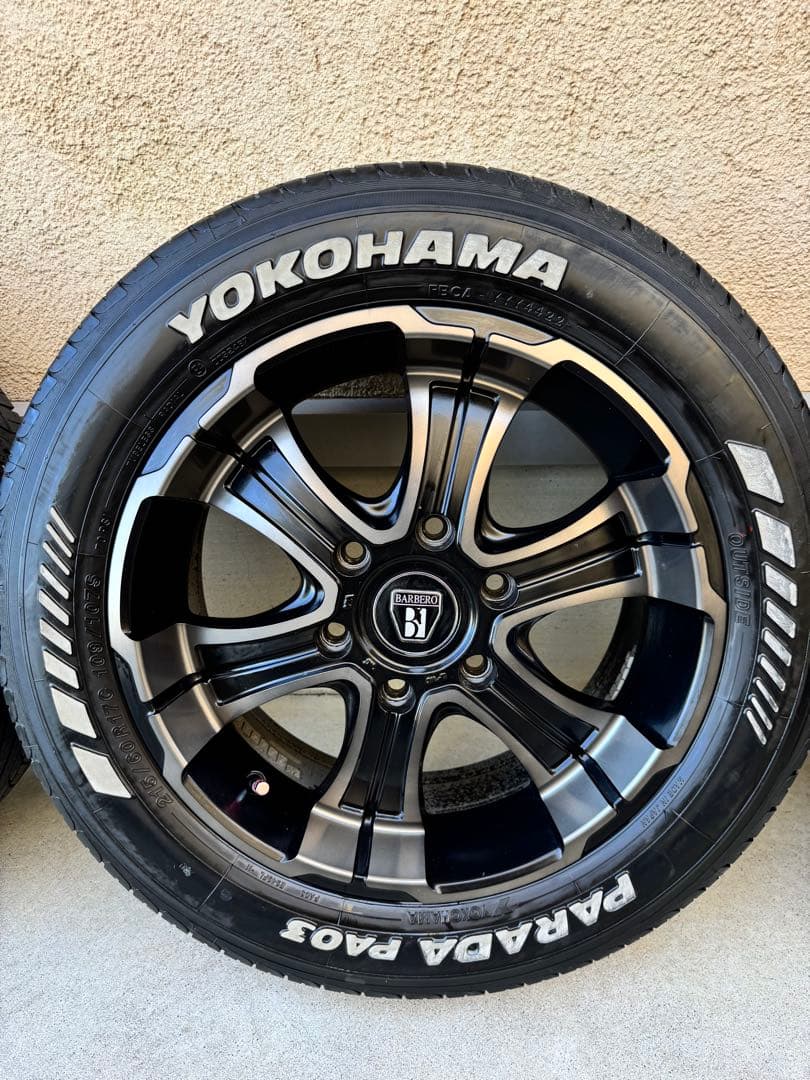 BARBERO W-DEEPS 17x6.5 +38 ハイエース200系