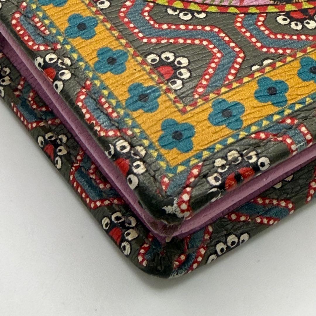 希少！GUCCI GARDEN☆限定 二つ折り財布 コンパクトウォレット