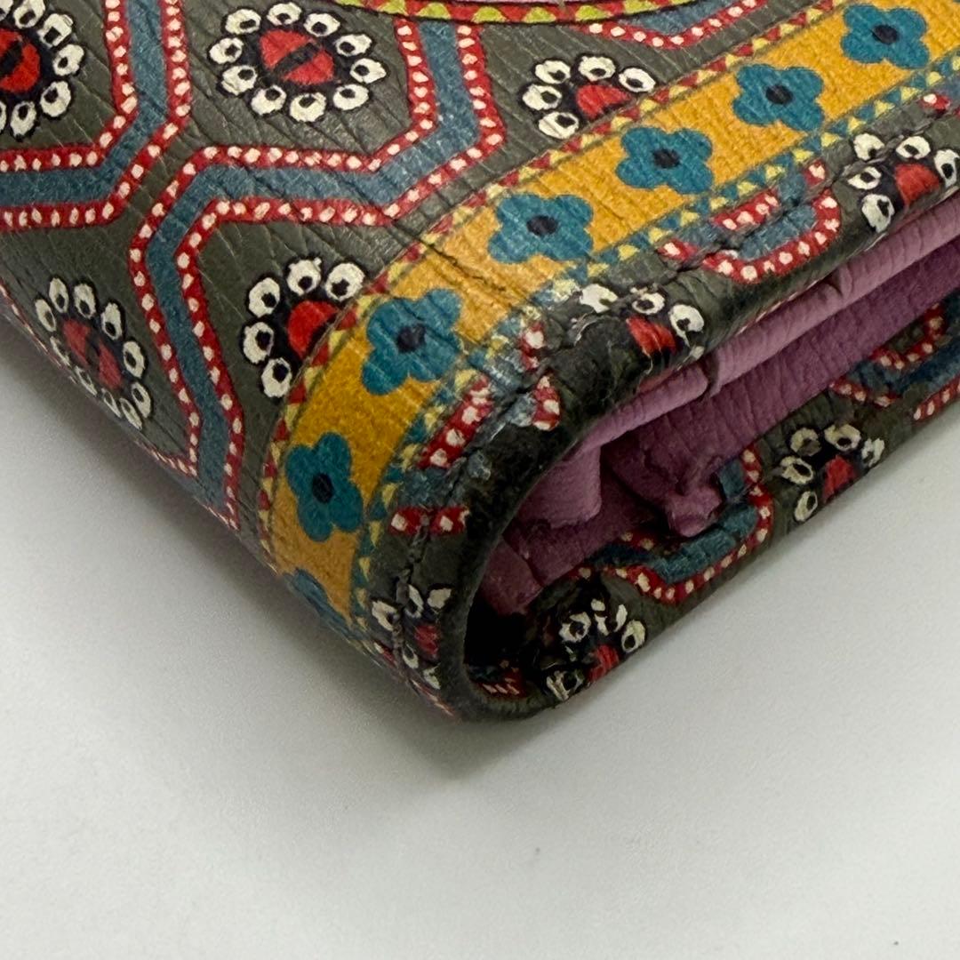 希少！GUCCI GARDEN☆限定 二つ折り財布 コンパクトウォレット