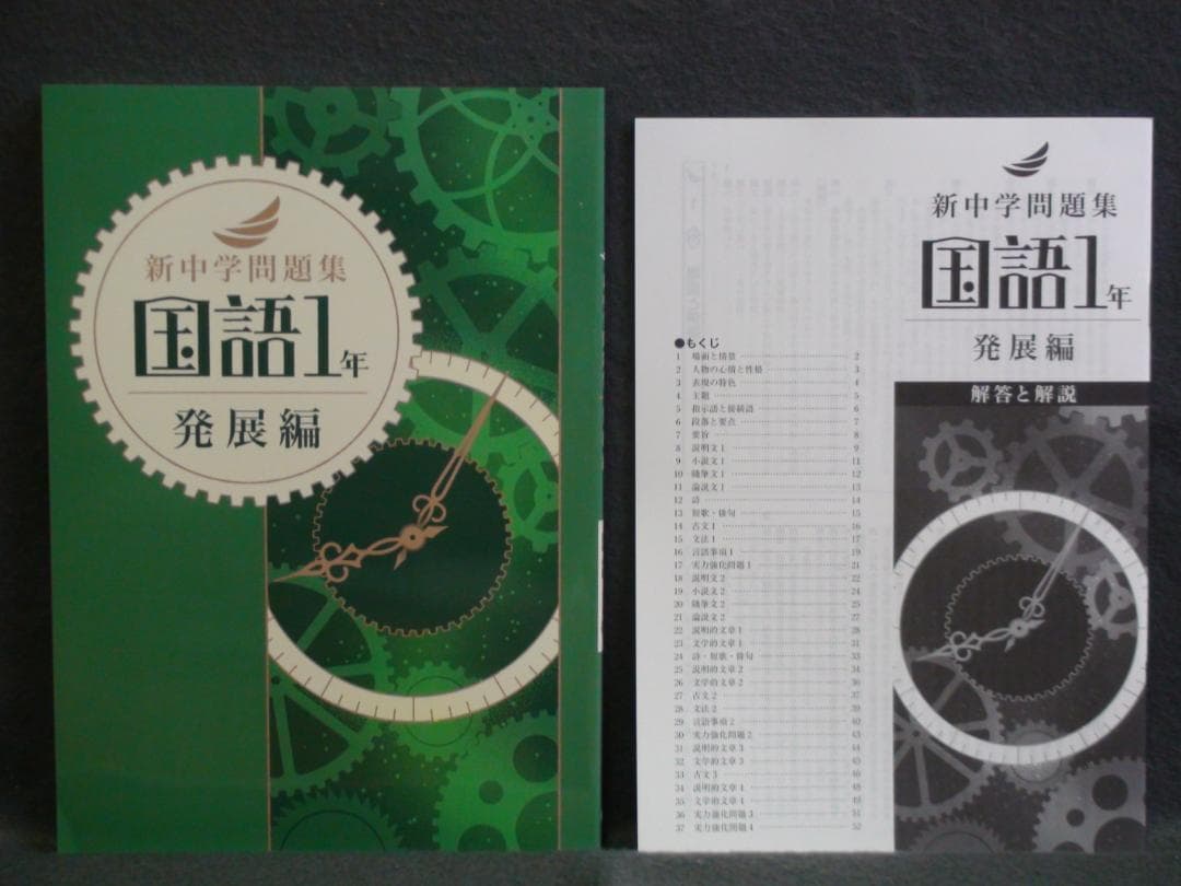 新中学問題集 発展編 国語 １～３年 ３学年セット 別冊解答付 １年 ２年 ３年