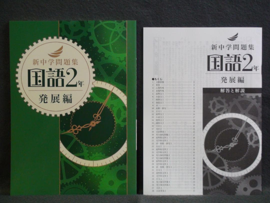 新中学問題集 発展編 国語 １～３年 ３学年セット 別冊解答付 １年 ２年 ３年