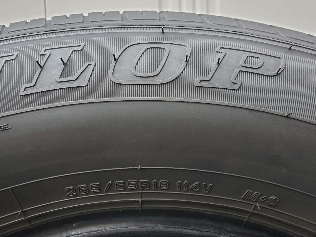 DUNLOP AT23 265/65R18 ノーマルタイヤ 4本セット