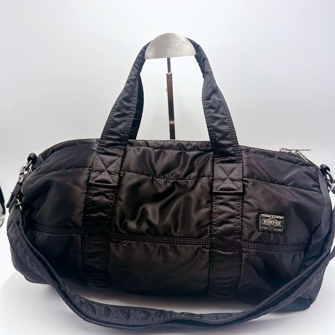 PORTER タンカー 2way ボストンバッグ 黒 M 吉田カバン