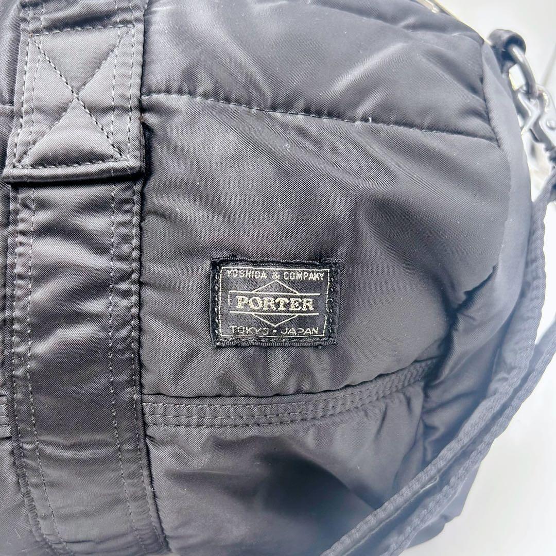 PORTER タンカー 2way ボストンバッグ 黒 M 吉田カバン