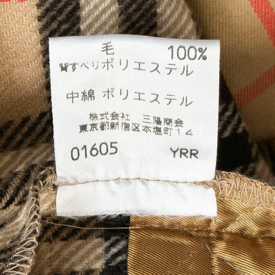 バーバリーズ ライナー付き ステンカラーコート ノバチェック 13ABR 44