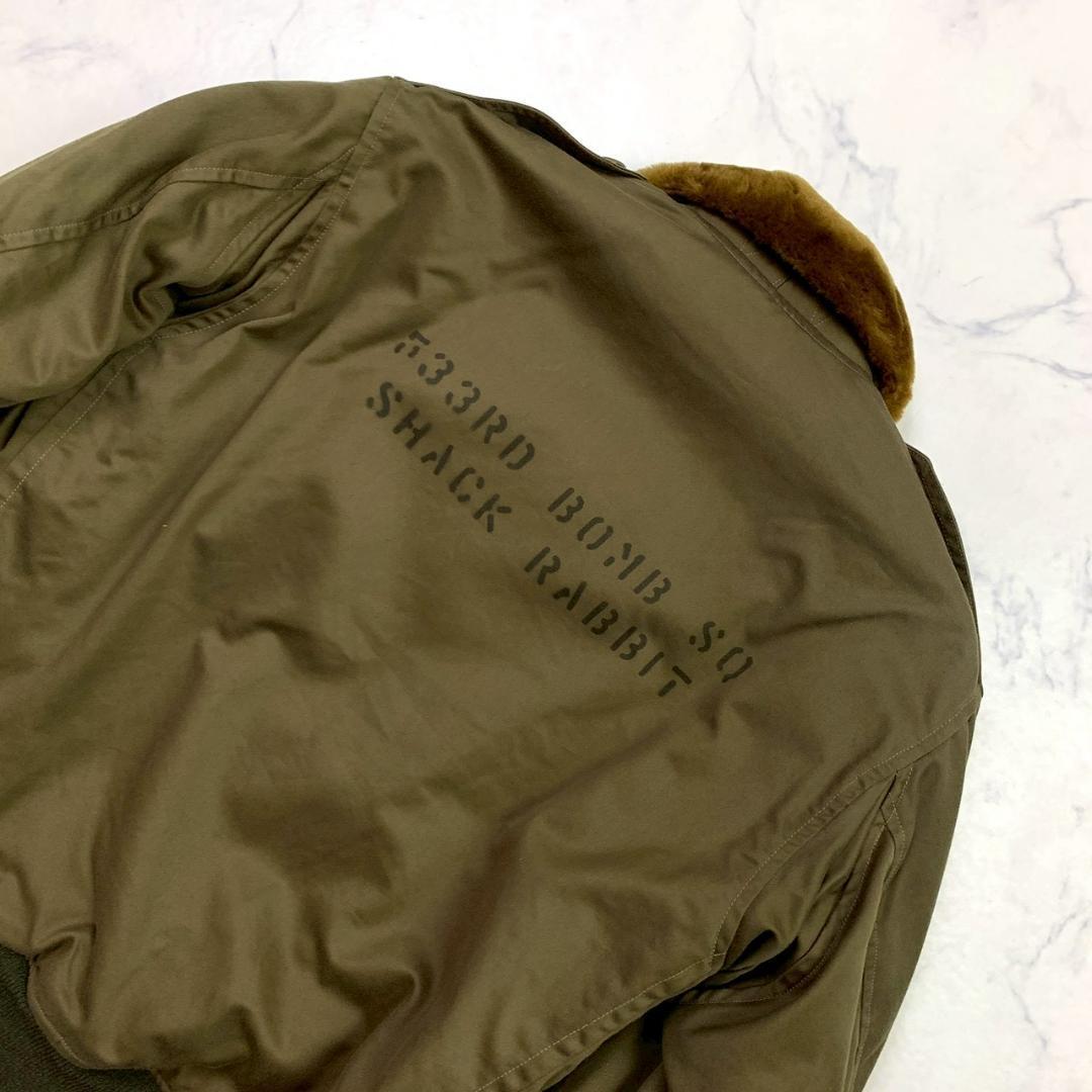 美品★実名復刻 ROUGH WEAR バズリクソンズ B-10 36　D837