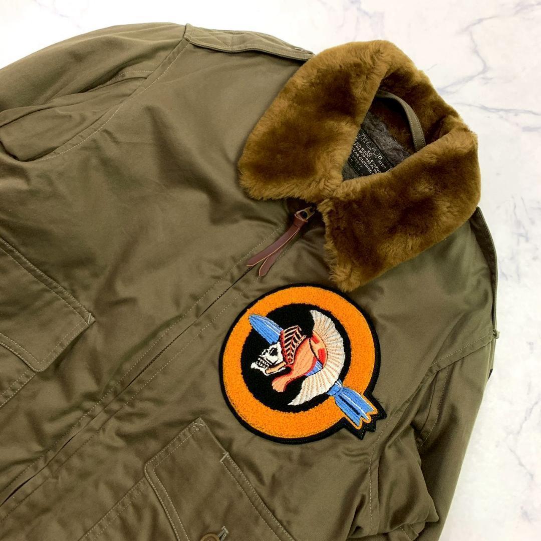 美品★実名復刻 ROUGH WEAR バズリクソンズ B-10 36　D837
