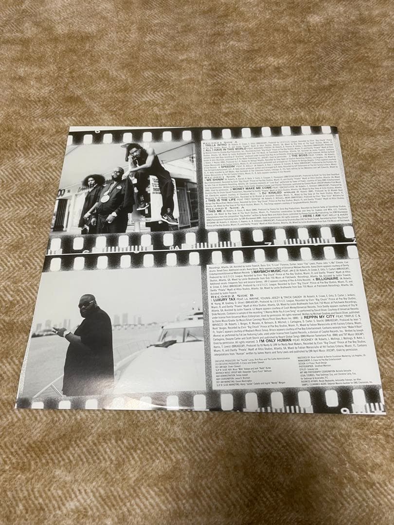 Rick Ross‎ Trilla lp レコード 12インチ ヒップホップ