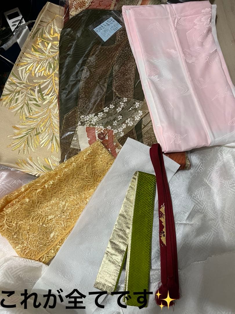 sakko＠プロフ確認お願いします✨振袖フルセット＋シルク長襦袢のセット✨