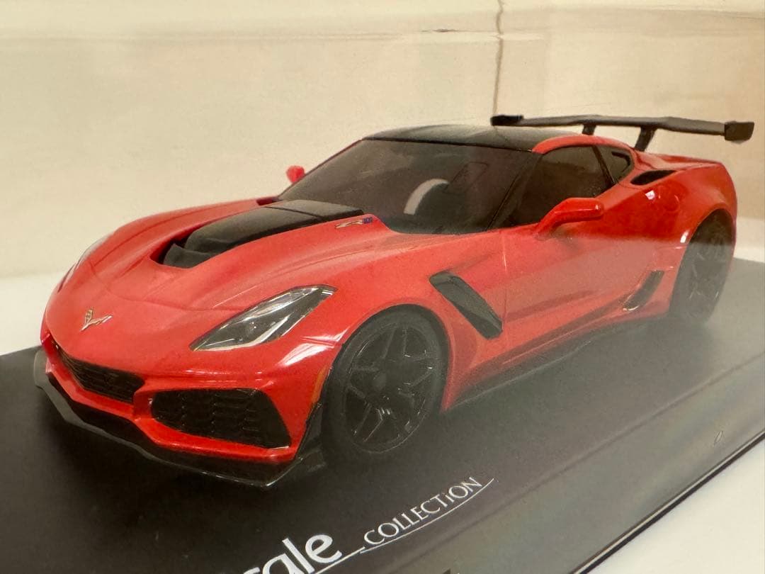 京商 ミニッツ シボレー コルベットZR1 トーチレッド ASCボディ