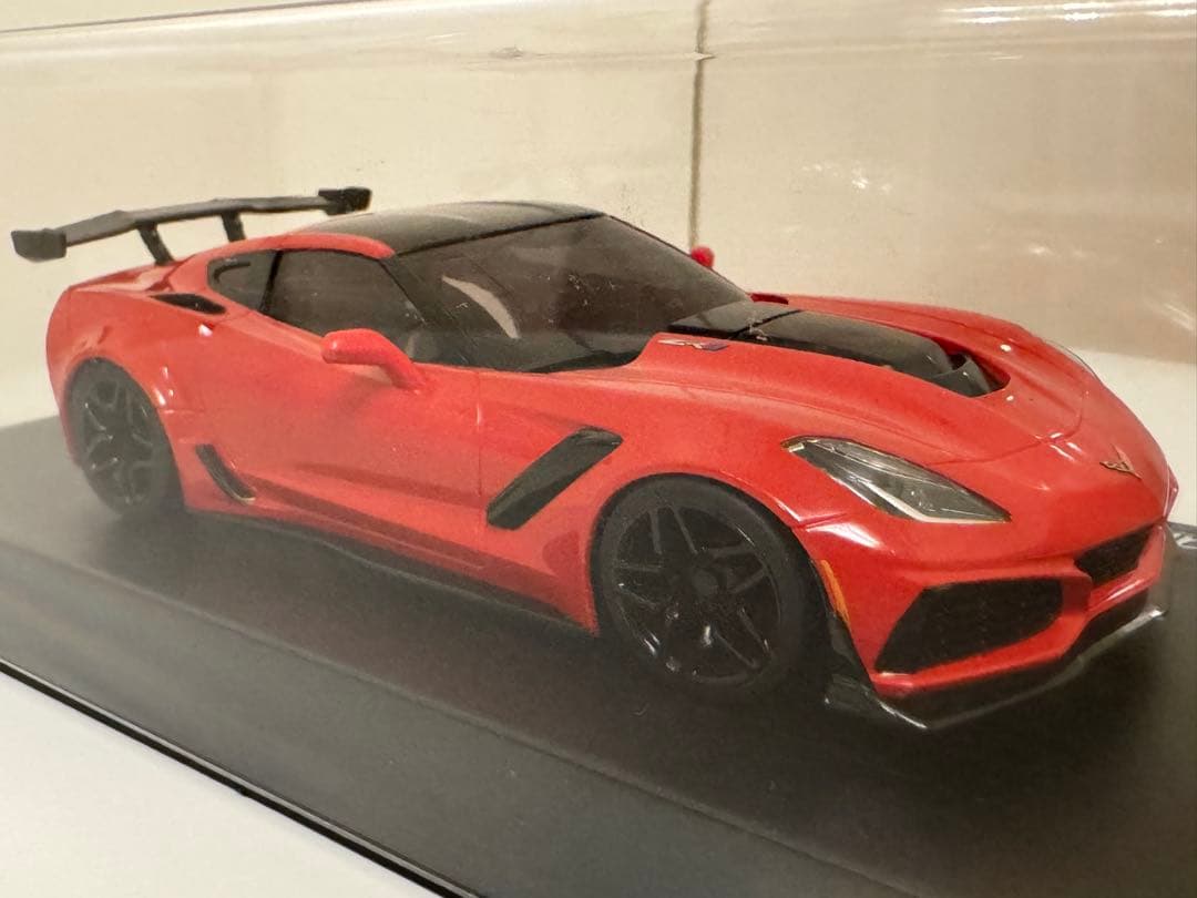 京商 ミニッツ シボレー コルベットZR1 トーチレッド ASCボディ