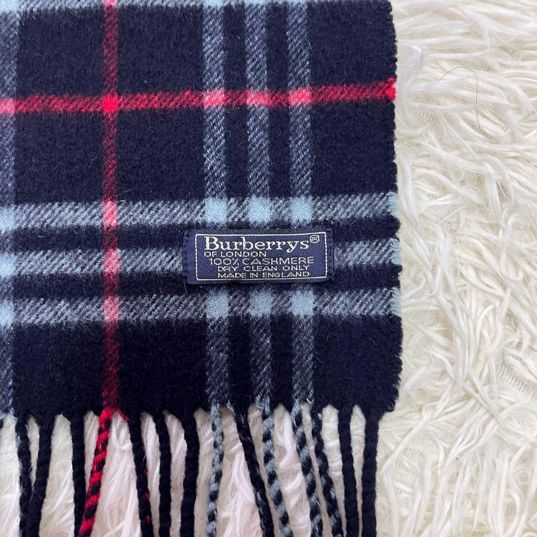 mr.もも　バーバリー　Burberry カシミヤ100% ノバチェック