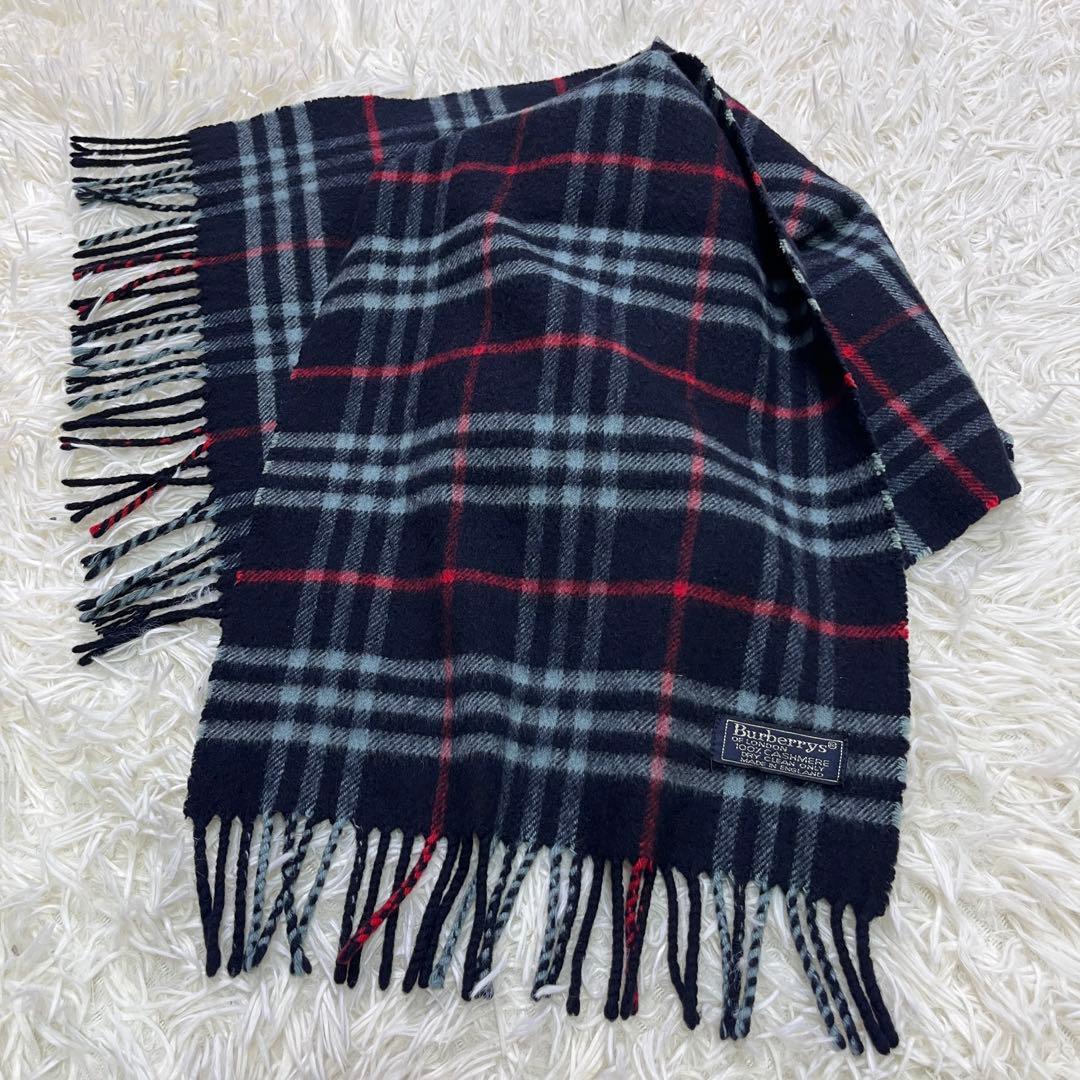mr.もも　バーバリー　Burberry カシミヤ100% ノバチェック
