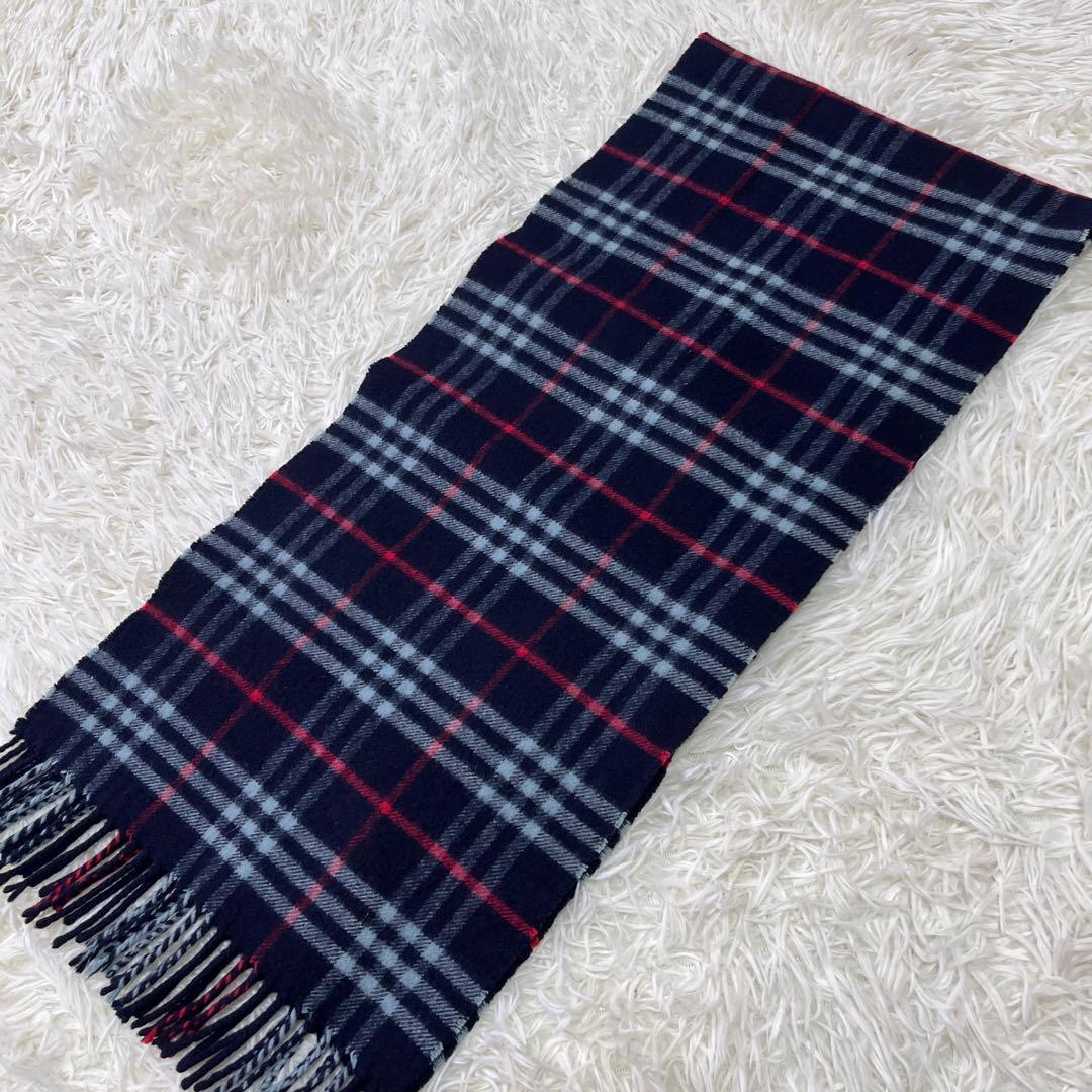 mr.もも　バーバリー　Burberry カシミヤ100% ノバチェック