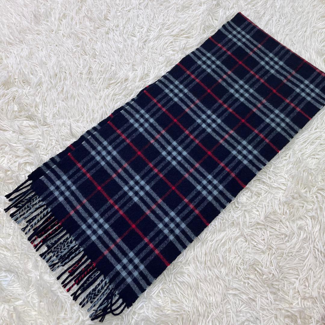 mr.もも　バーバリー　Burberry カシミヤ100% ノバチェック