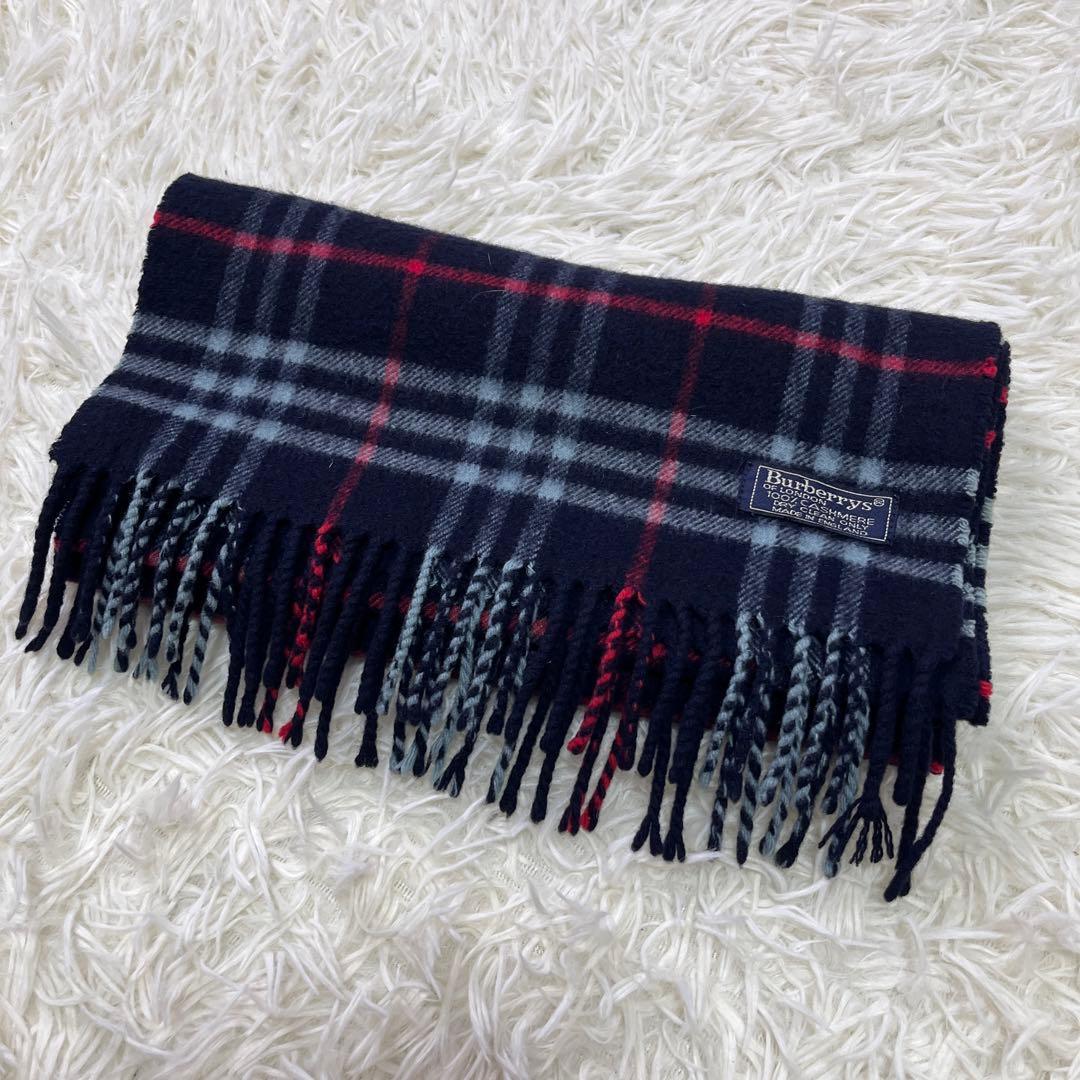 mr.もも　バーバリー　Burberry カシミヤ100% ノバチェック