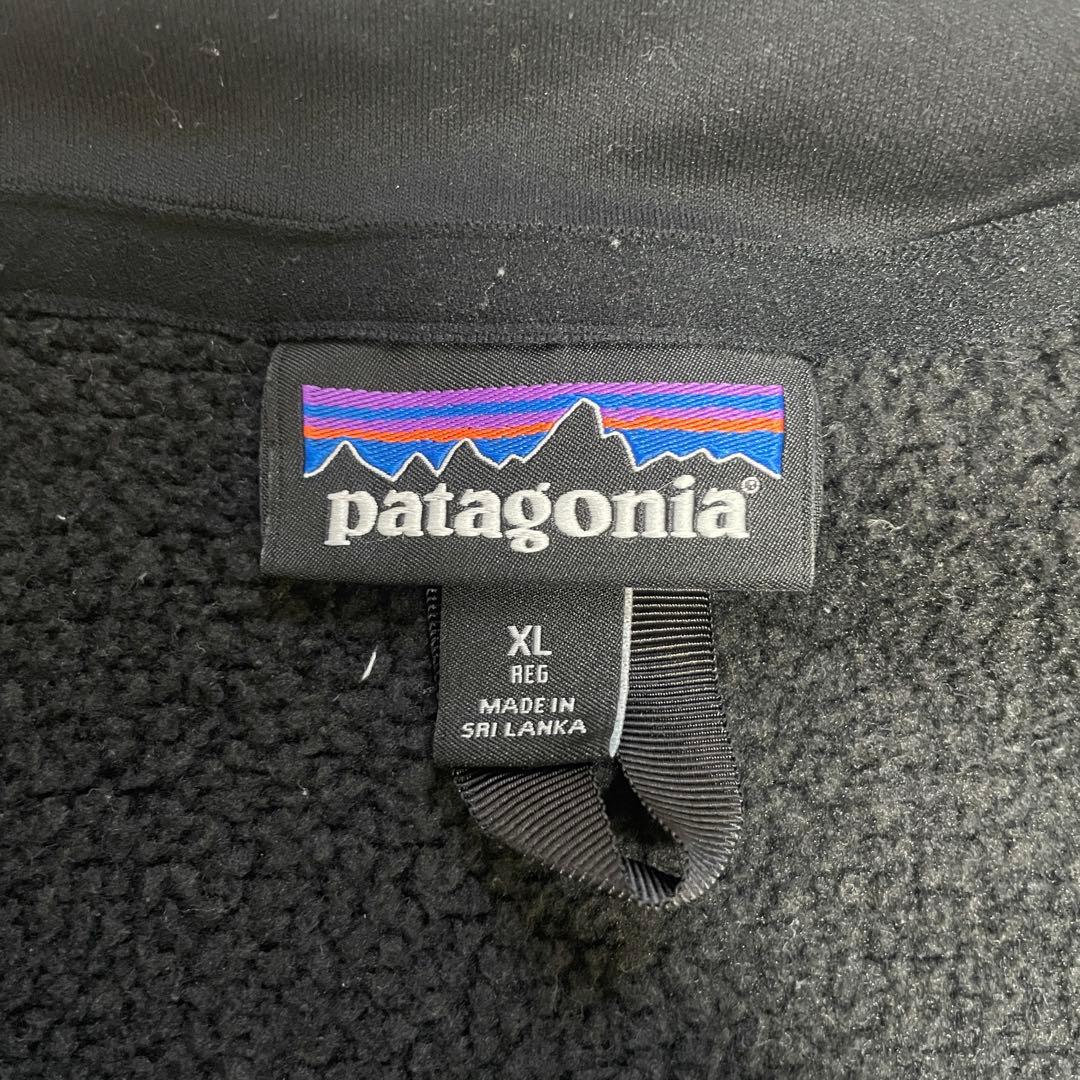patagonia ブラック ベスト XL ベターセーター