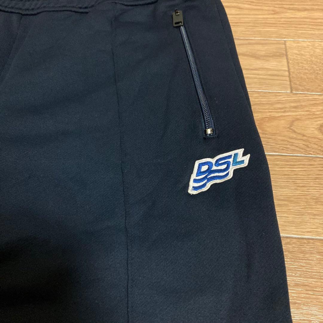 DIESEL トラックパンツ ブラック センタープレス 良デザイン