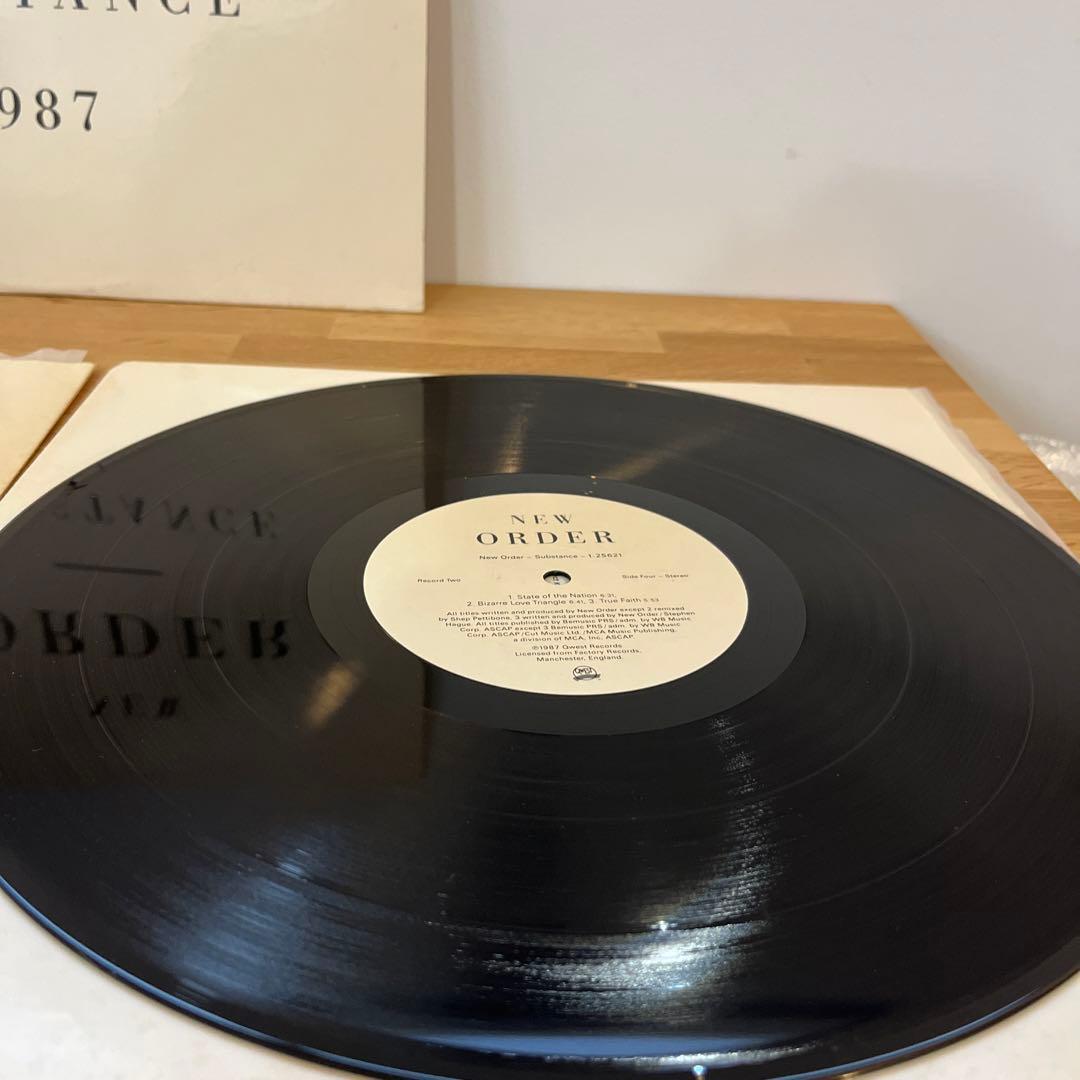 New Order – Substance USオリジナル LP レコード