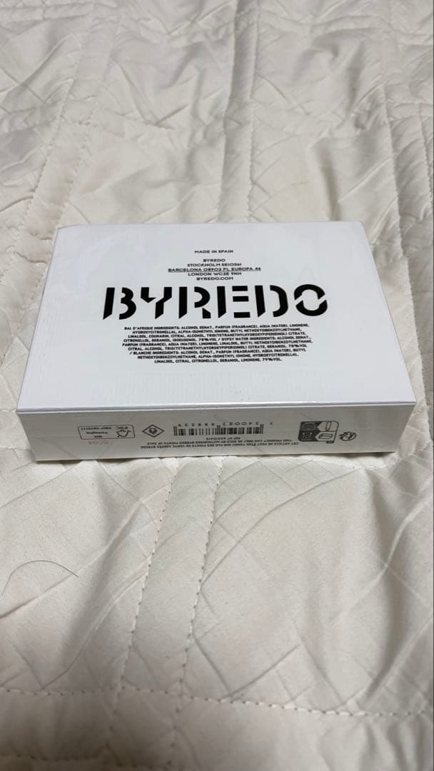 BYREDO12ミリ香水純正品未開封