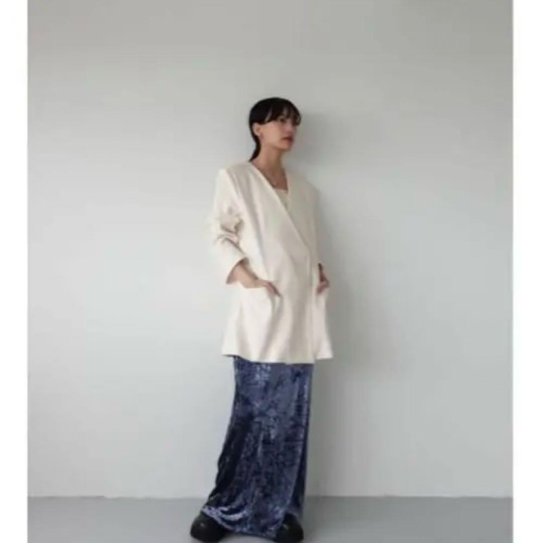 【sahara】Collarless Over Jacket