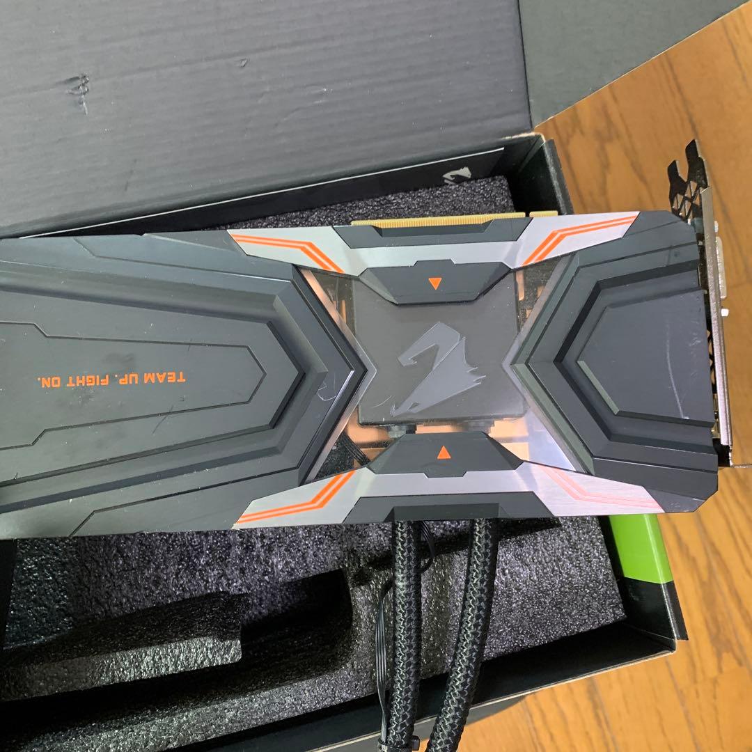 セール中[超希少・元箱あり】GIGABYTE AORUS GTX 1080 Ti