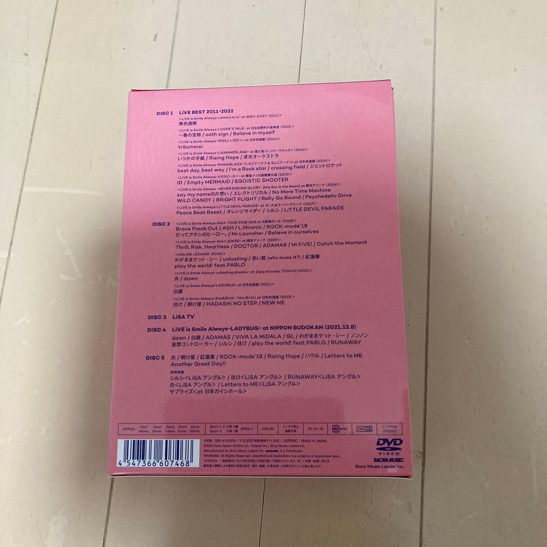 ミュージック LiSA LIVE is Smile Always DVD