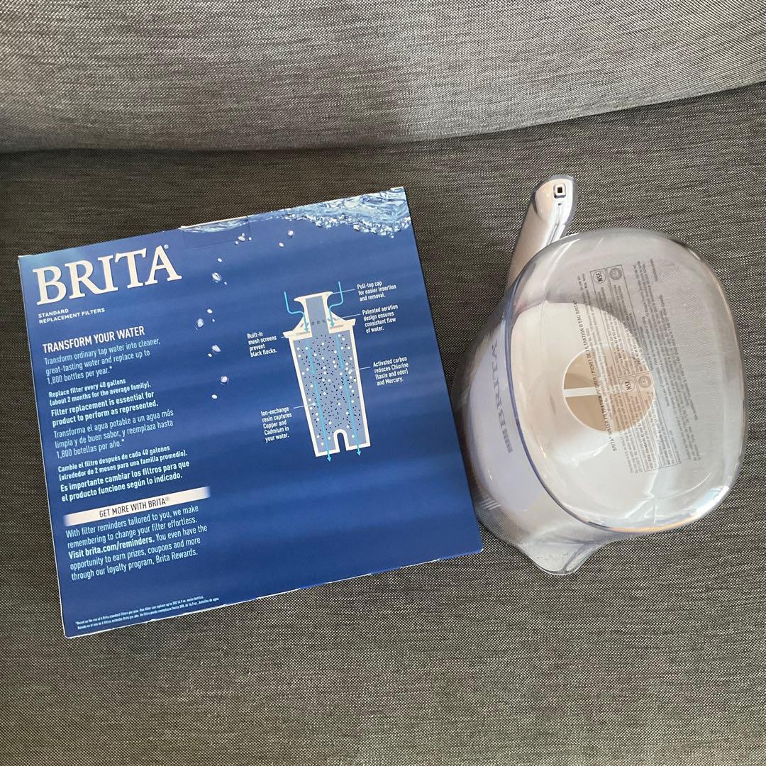 BRITA ポット型浄水器 + フィルター10個