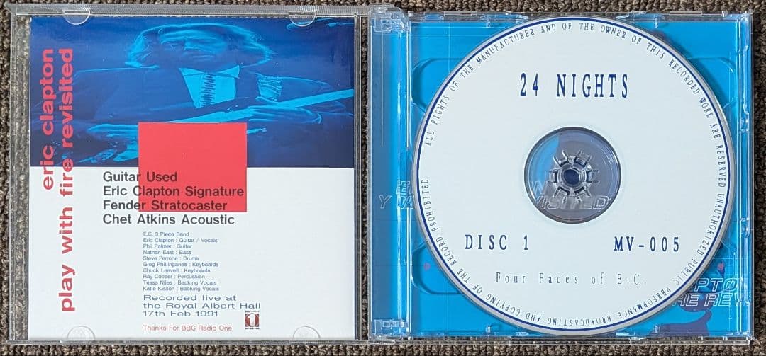 O*b様 エリック・クラプトン:プレイ・ウィズ・ファイア・リヴィジテッド2CD