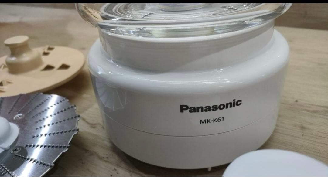 美品Panasonic フードプロセッサー■MK-K61■