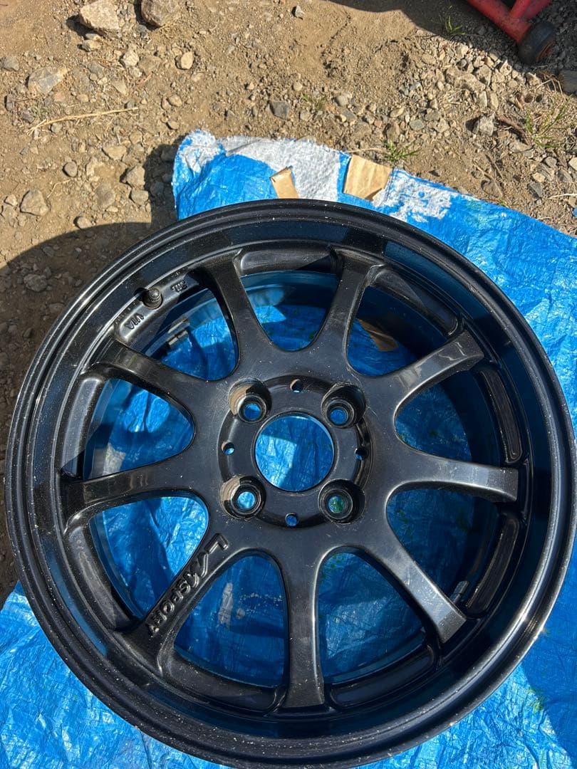 LM sport 15インチ　6j 42 4本セット　pcd100 4穴