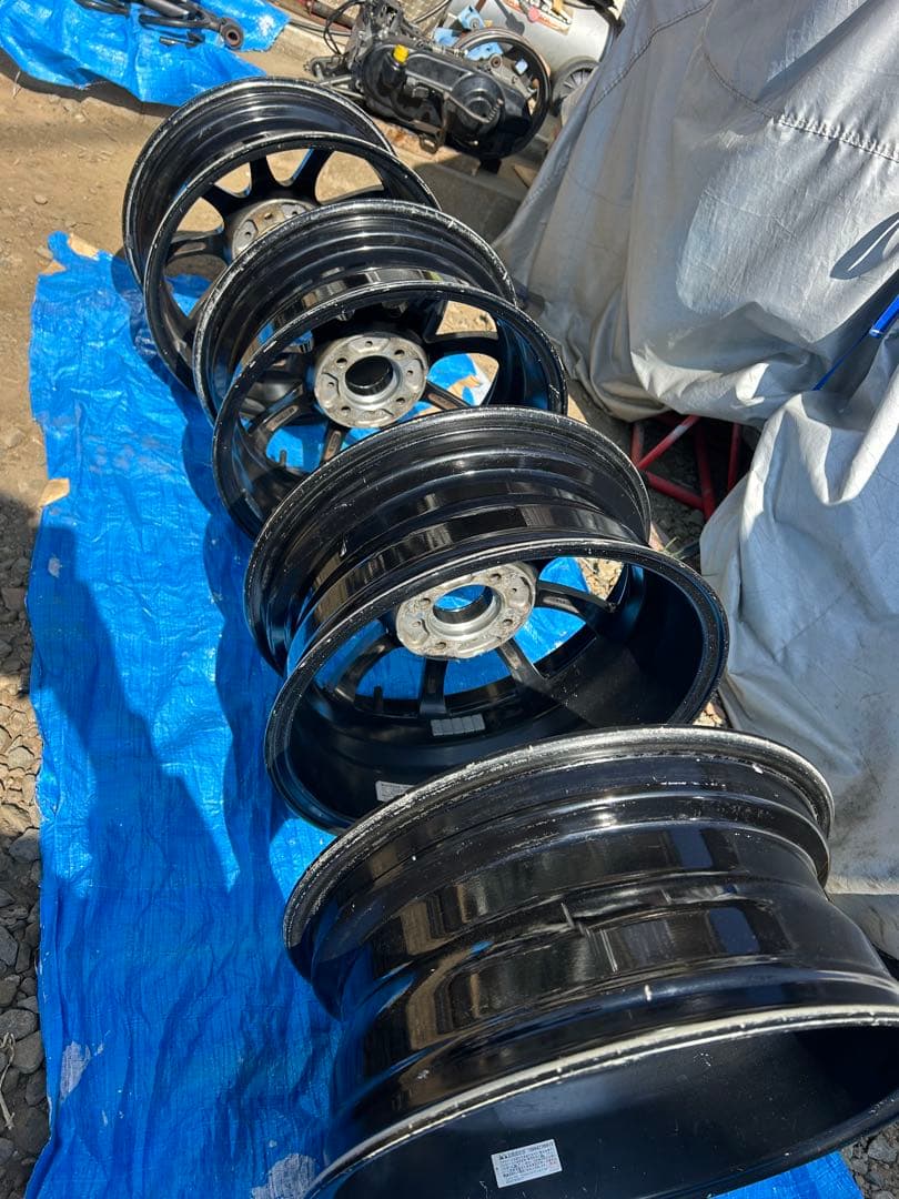 LM sport 15インチ　6j 42 4本セット　pcd100 4穴