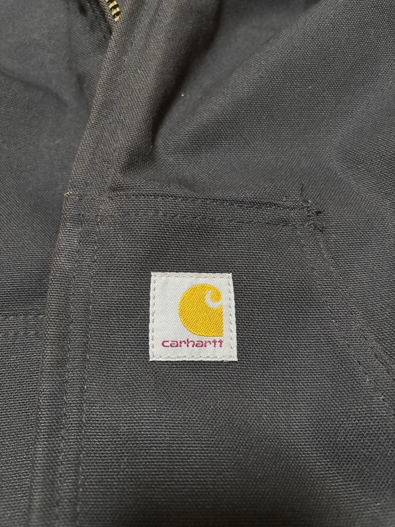 Carhartt アクティブジャケット　USA製　ブラック　Sサイズ