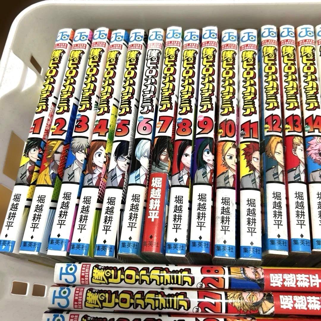 僕のヒーローアカデミア　漫画　1巻から37巻　堀越耕平