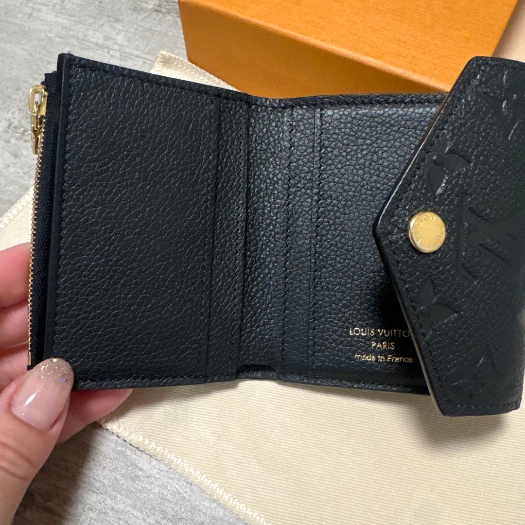 LOUIS VUITTON ポルトフォイユ・ゾエ ブラック