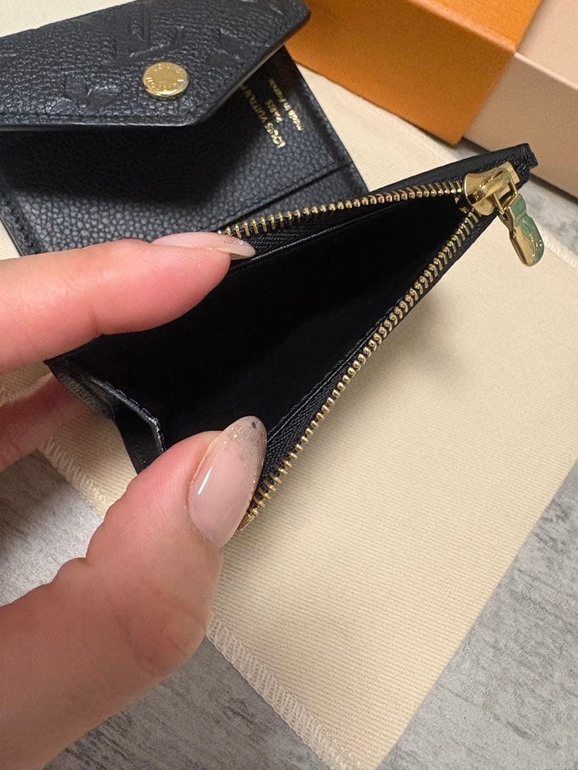 LOUIS VUITTON ポルトフォイユ・ゾエ ブラック