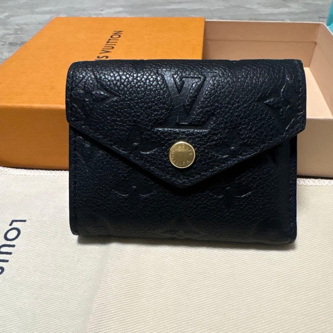 LOUIS VUITTON ポルトフォイユ・ゾエ ブラック